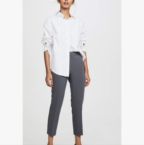 THEORY NAVY PULL ON PANT WITH POCKETS SIZE 12‎